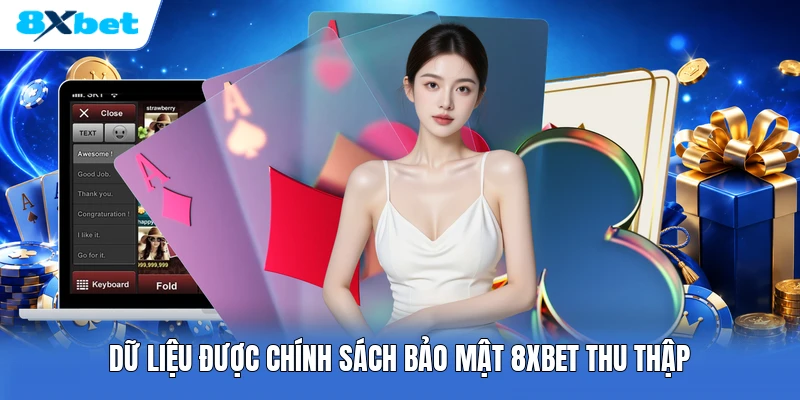 Dữ liệu được chính sách bảo mật 8XBET thu thập